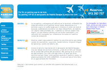 Tablet Screenshot of 3bparking.com